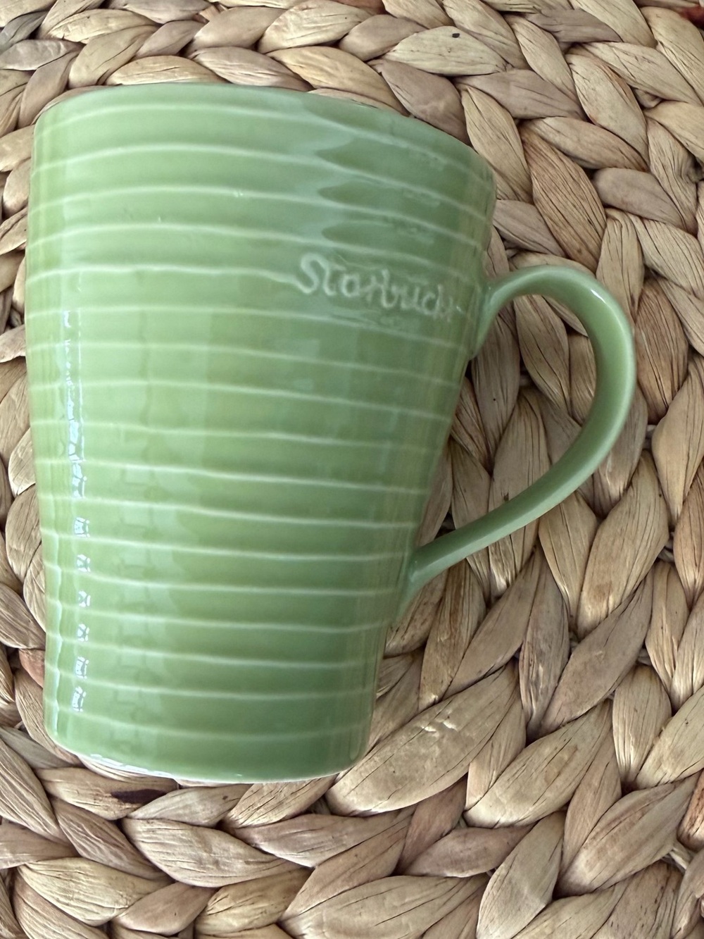 Starbucks Ceramic Green Design House Stockholm Mug 12oz 2009